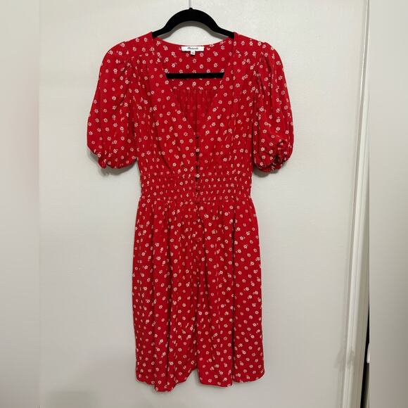 Madewell Sophia Mini Dress in Bandana Flower - Size XXS - Picture 3 of 8